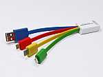 Ladekabel Color 3-in-1
