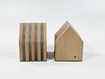Dimmbares LED Home Light aus Holz