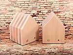 Dimmbares LED Home Light aus Holz