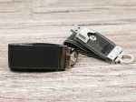 leder highspeed usb stick schwarz logo jfif