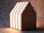 Dimmbares LED Home Light aus Holz
