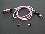 LED Flowing Light Ladekabel mit Magnet