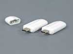 USB-Stick mit USB-C-Anschluss in Weiß, ideal für individuelle Logo-Drucke und vielseitige Einsatzzwecke.