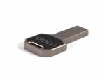 USB-Stick in elegantem Design mit individuellem Logo-Bereich für personalisierte Werbung und praktische Datenspeicherung.