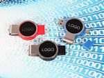 usb led runder kunststoff stick mit metall bã¼gel