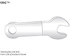 USB Schraubenschlüssel