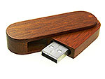 USB Holz Flip