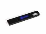 USB-Stick in Schwarz mit LED-Logo-Bereich, ideal für individuelle Firmenlogos und Promotions.