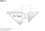 USB-Stick Logo dreieckig