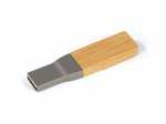 USB-Stick mit einem eleganten Holz- und Metall-Design, ideal für individuelle Logo-Drucke und kreative Werbung.