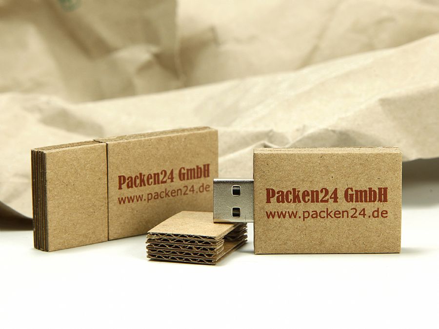 USB-Stick Wellpappe