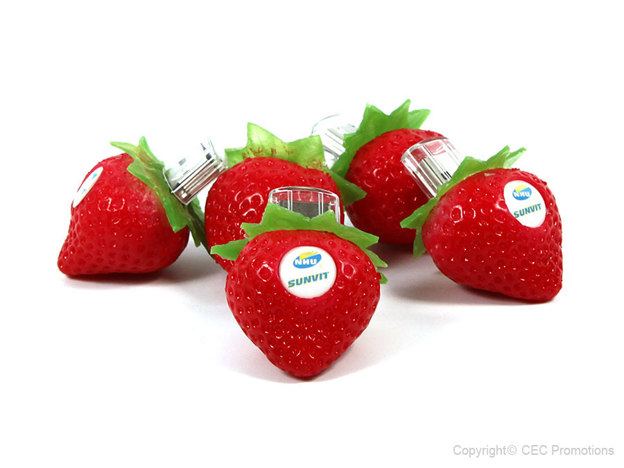USB Stick Erdbeeren