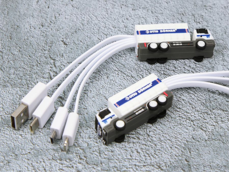 ladekabel 4 in 1 kabel adapter stecker logo lkw