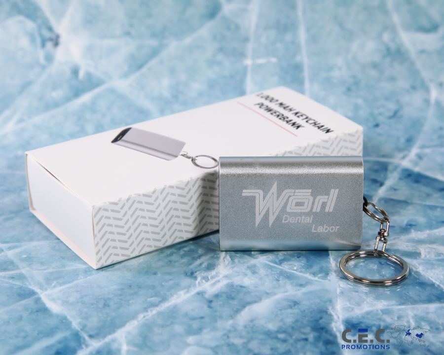 powerbank schluesselanhã¤nger verpackung gravur logo