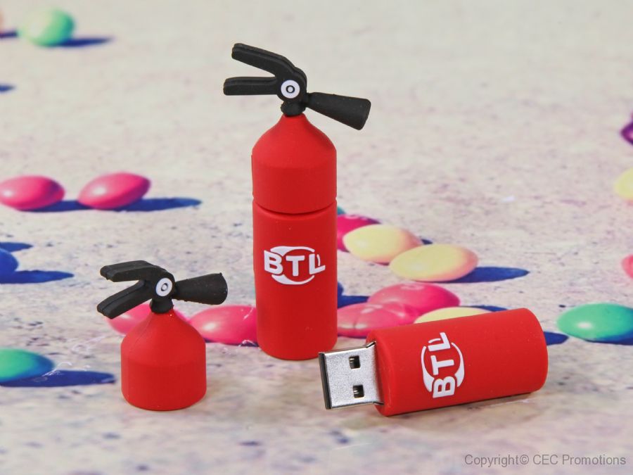 usb stick feuerlöscher sicherheit feuerwehr schutz feuer
