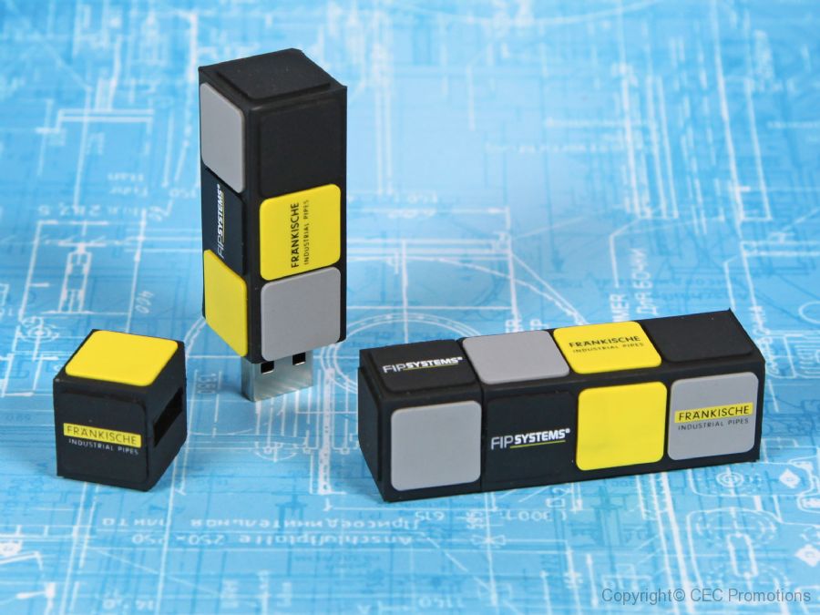 usb stick logo freiform sonderanfertigung logo werbung