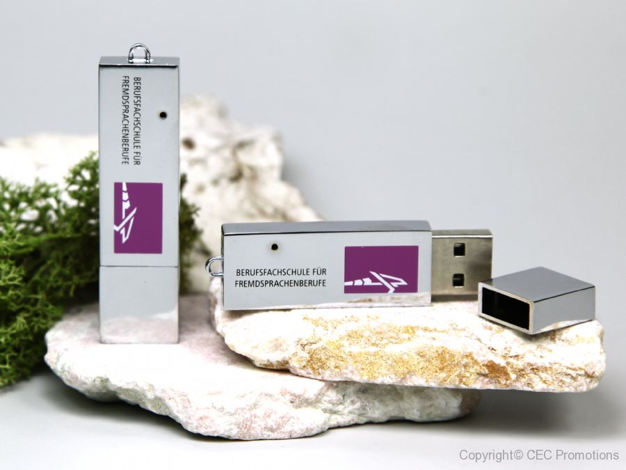 Edle USBStick mit Logo bedruckt als Werbegeschenk