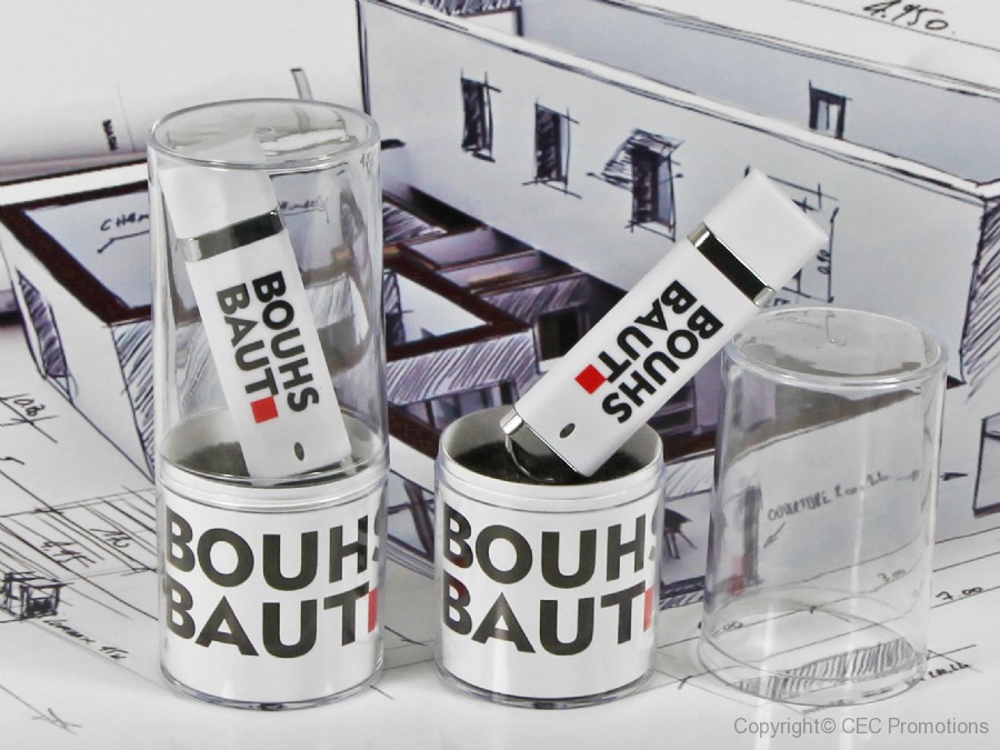 usb stick präsentation box logo transparent werbeartikel