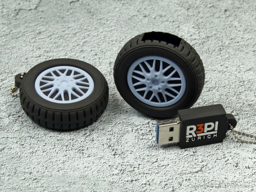 usb stick reifen autoreifen rad profil logo