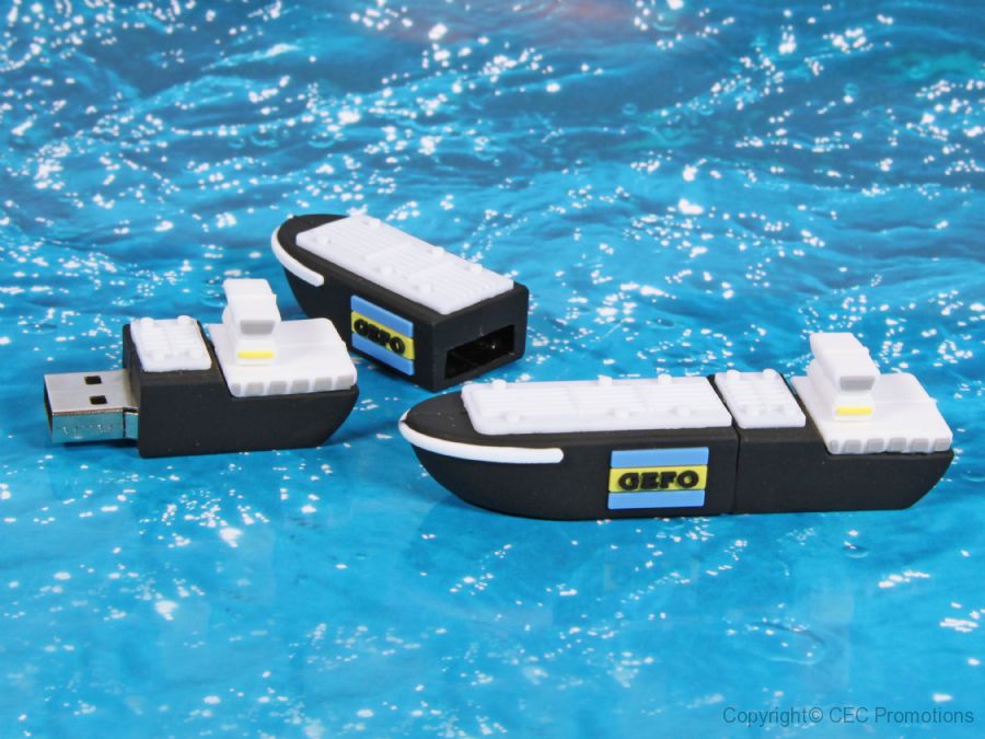 usb stick schiff transport frachter individuell werbung