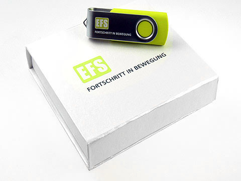 CI-USB-Stick Sonderfarbe Werbegeschenk, Metall.01