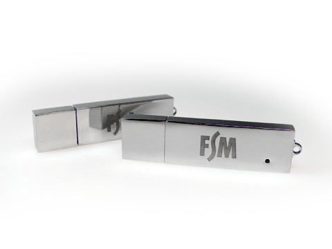 FSM Metall-USB-Stick edel graviert, Metall.04