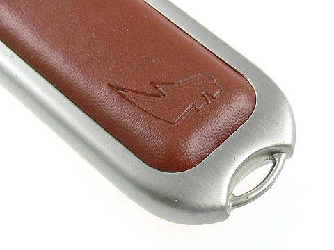 Leder-USB-Stick mit Logo-Praegung, Leder.02