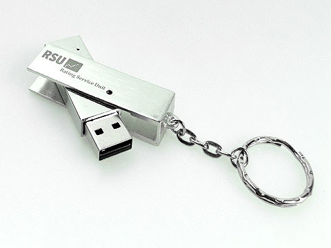Metall-USB-Stick Logo graviert Werbeprodukt, Metall.05