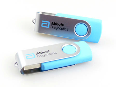 Metall Swing Buegel USB-Stick farbig bedruckt, Metall.01