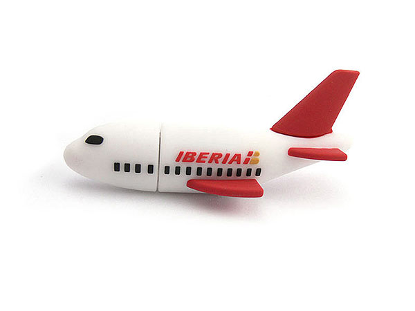 Flugzeuge, Airlines, Flieger, Ferienflieger, Passagiermaschine, CustomModifizierbar, PVC, USB Flugzeug