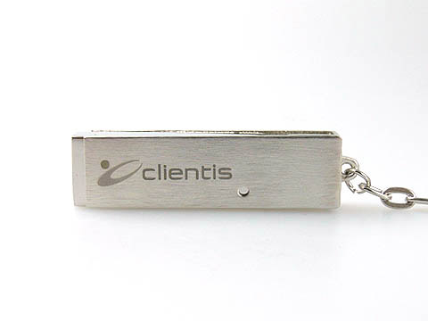 clientis metall-usb-stick graviert m Firmenlogo, Metall.05