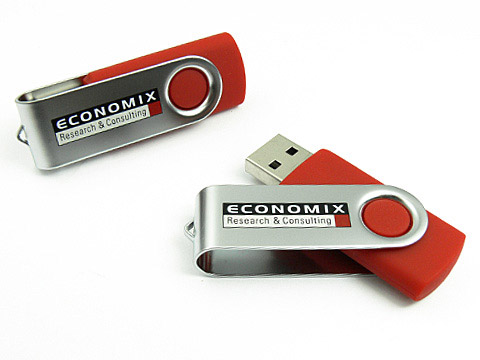 economoix usb-stick drehbar metall, Metall.01