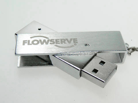 Flowserve Swing Twist USB-Stick, Metall.05