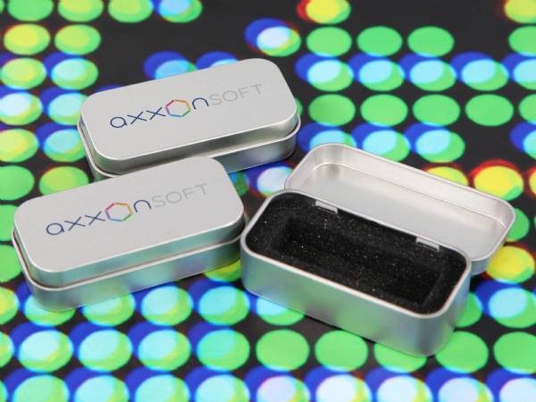 geschenkverpackung dose mit digitaldruck logodruck