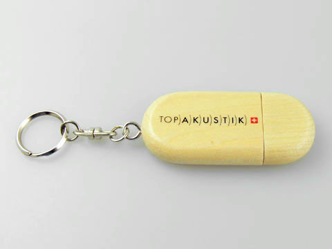 Holz-USB-Stick Handschmeichler hellbraun, Holz.04