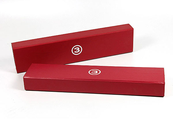 Individuelle-Box Rote Klappschachtel Geschenkverpackung, Individuelle Klappbox