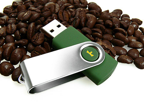 Jacobs USB-Stick Kaffee, Metall.01