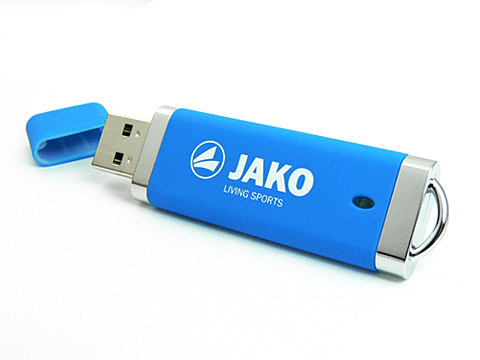 jako usb-stick blau kunststoff, Kunststoff.10, famous,