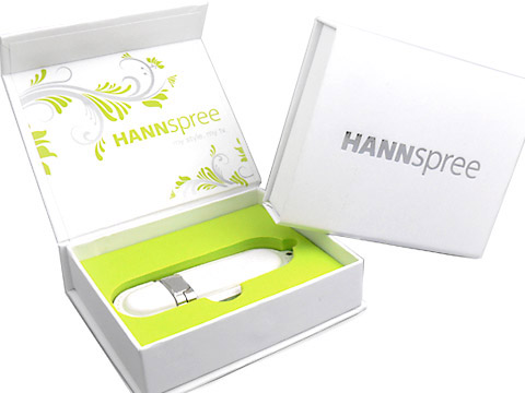 USB-Stick Verpackung weiss, K03 Maxi Magnetbox digitaldruck