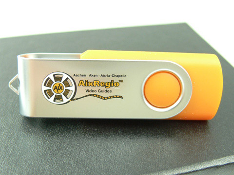 Klassischer USB-Stick als Werbegeschenk, Metall.01