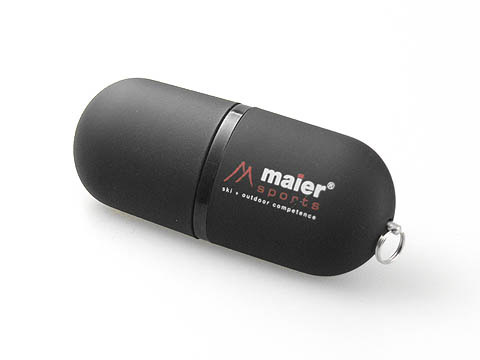 Kunststoff-USB-Stick schwarz Werbegeschnenk, Kunststoff.03