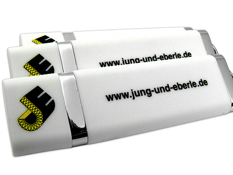 Kunststoff-USB-Stick Werbegeschenk Logo, Kunststoff.10