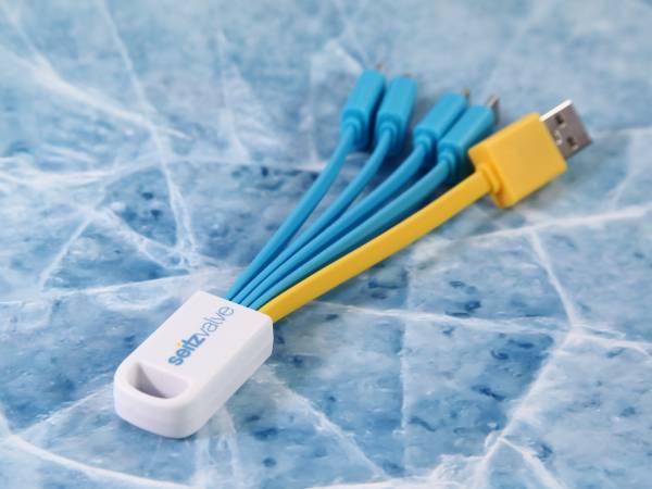 ladekabel color 3 in 1 kabel logo werbung
