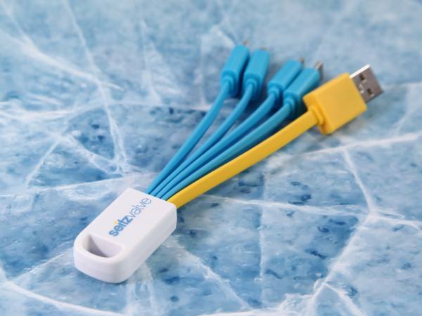 ladekabel color 3 in 1 kabel logo werbung