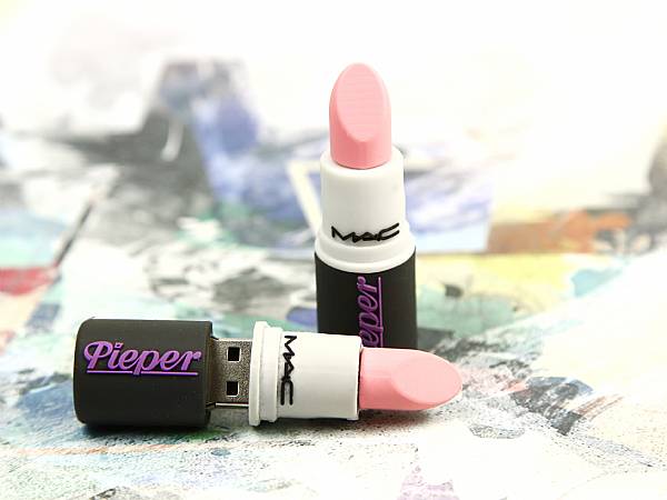 mac lippenstift usb stick mit logo sonderform individuell kosmetik