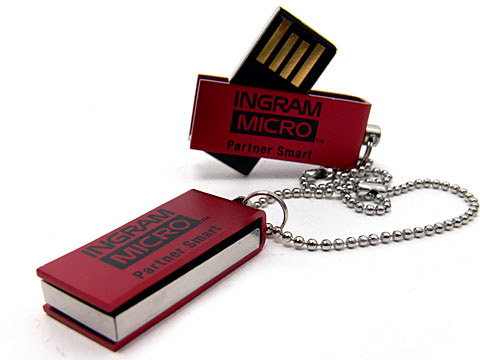 Mini-07 kleiner usb-stick rot ingram-micro, Mini.07