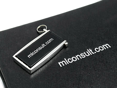 Mini-13 USB-Stick klein metall schwarz, Mini.13