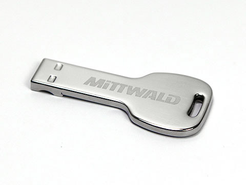 Mini Schluessel-USB-Stick 04 metall, USB Mini-Key.04