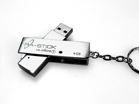 RA-Stick drehbar Metall USB-Stick, Metall.05