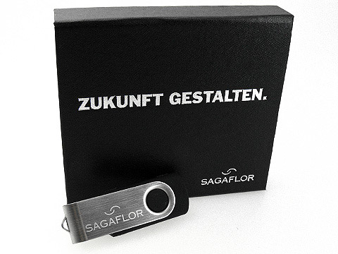 Sageflor USB-Stick Geschenkbox, Metall.01
